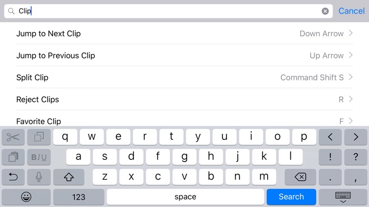 Shortcut: iMovie Edition screenshot-4