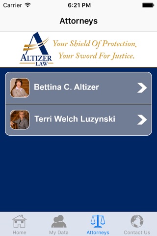 Altizer Law, P.C. Injury Help App screenshot 4