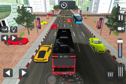 Coach Bus Simulator 2016 – Extreme PRO City Driving and Parking Challenge screenshot 3