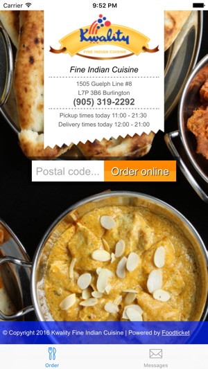 Kwality Fine Indian Cuisine(圖2)-速報App