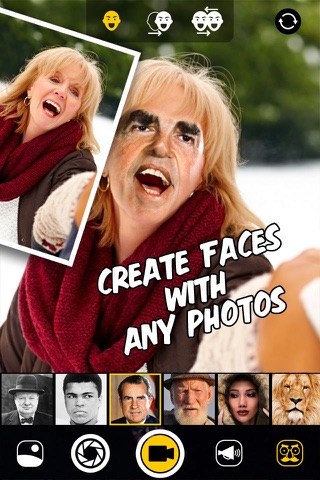 Live Face Change & Swap - Switch faces with Celebrities & Friends! screenshot 4