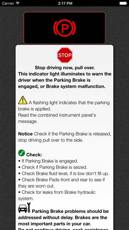 App for Volvo Warning Symbols & Volvo Cars Problems