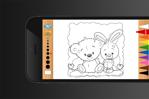 Kids Coloring Book Cute Animals - Educational Learning Games For Kids & Toddler screenshot 4