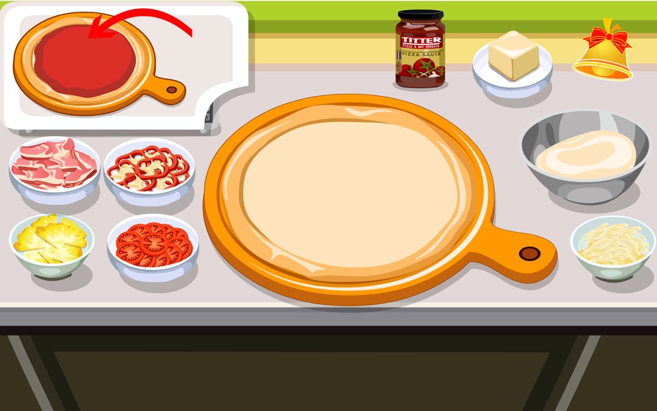 Tessa’s Pizza – learn how to bake your pizza in this cooking game for kids screenshot 3