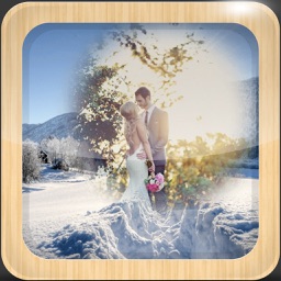 Snowfall Photo Frames - make eligant and awesome photo using new photo frames