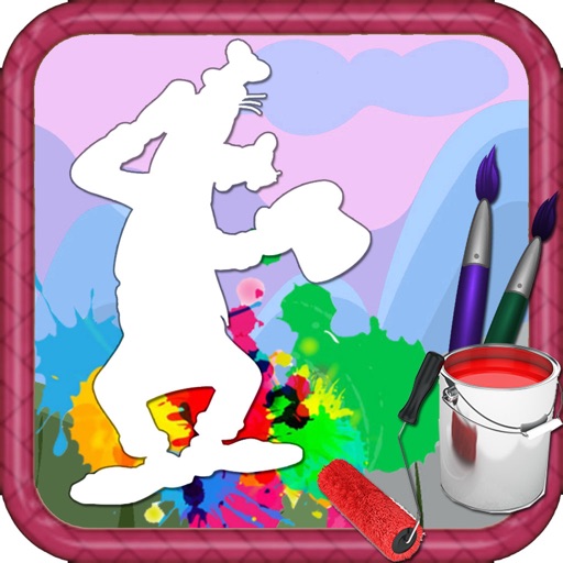 Paint Fors Kids Games Goofy Edition Icon