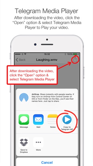 Telegram Player PRO - Media Player for Telegram Messenger(圖5)-速報App