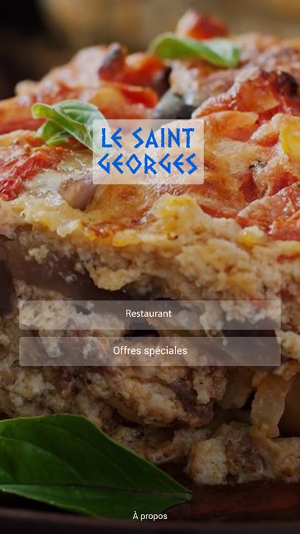 Restaurant Le Saint Georges