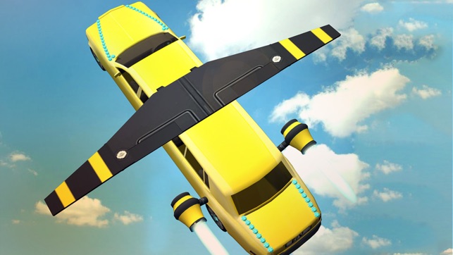 Flying Limo Car Driving Simulator 2016(圖3)-速報App