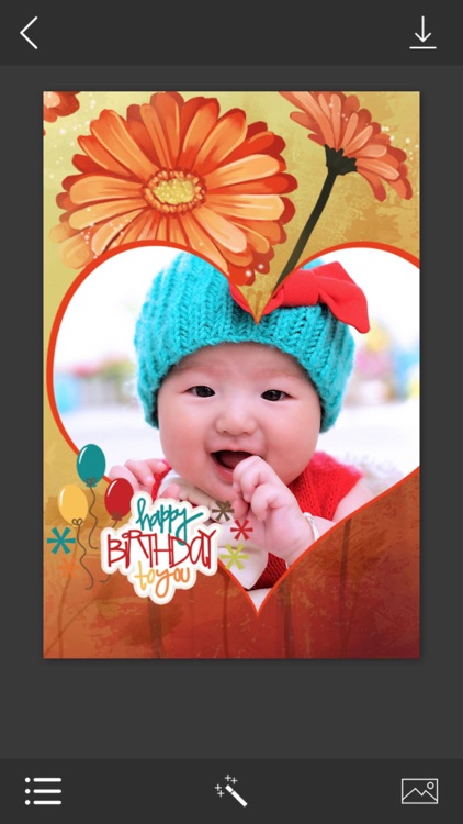 Birthday Photo Frame - Photo frame editor screenshot-3