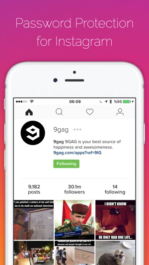Lock for Instagram - Password & Code Protection(圖1)-速報App