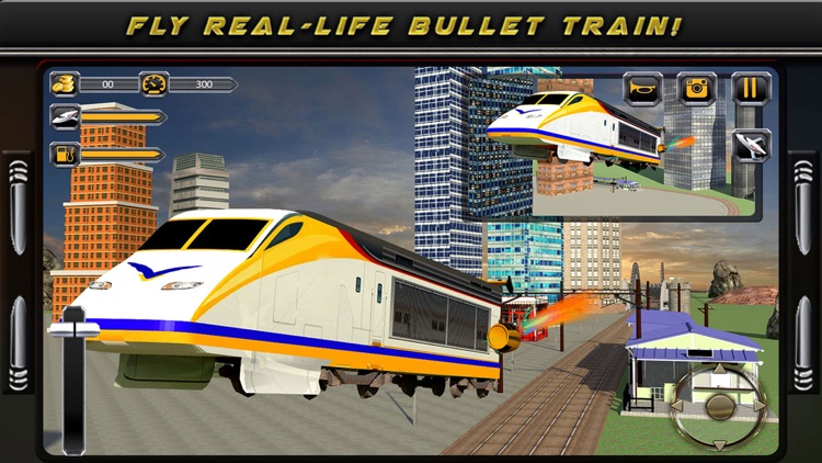 Flying Bullet Train Simulator