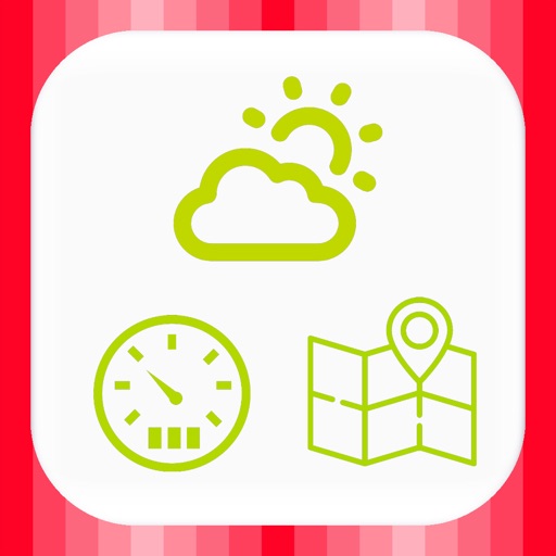 Hike Keeper-Weather,Map,Speedometer Icon