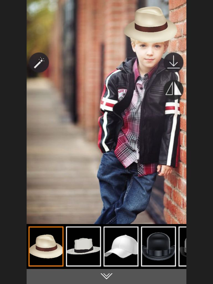 Boy Hat Photo Booth - Photo editor