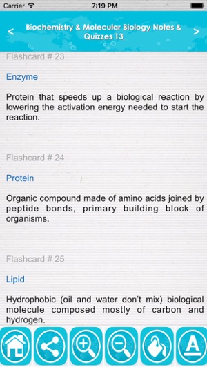 Biochemistry & Molecular Biology : 3600 Study Notes, Quiz & (圖1)-速報App