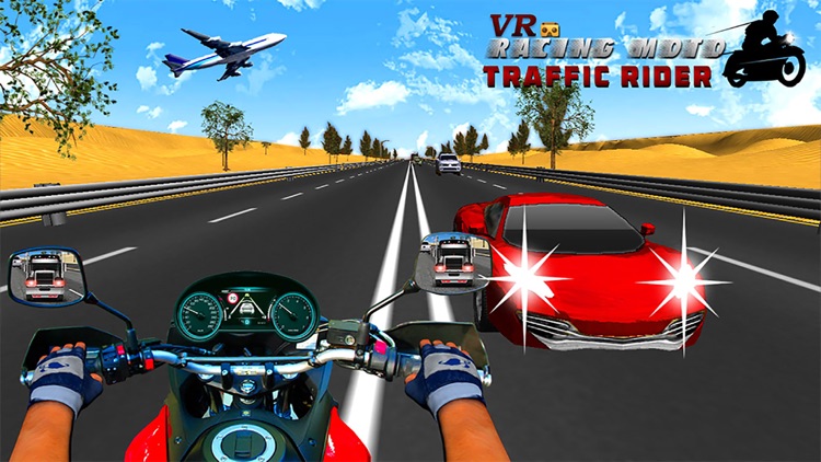 VR Racing Moto Traffic Rider