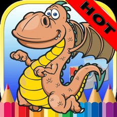 Activities of Dinosaurs Coloring Book - Dino Drawing Pages and Painting Educational Learning skill Games For Kid &...