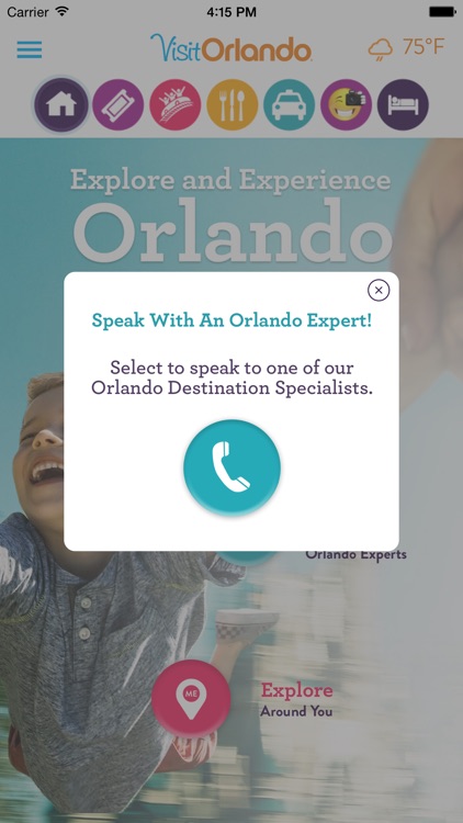 The Visit Orlando Destination App