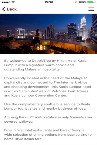 DoubleTree by Hilton Kuala Lumpur screenshot 2