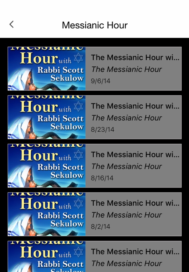 The Messianic Hour With Rabbi Scott Sekulow screenshot 2