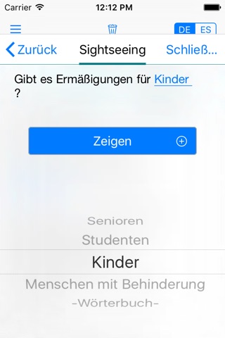 Yocoy: Intelligenter Übersetzer Deutsch-Spanisch screenshot 3