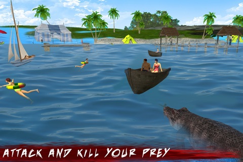 Sea monster Shark Attack - Monsters evolution & hungry shark shooting game screenshot 3
