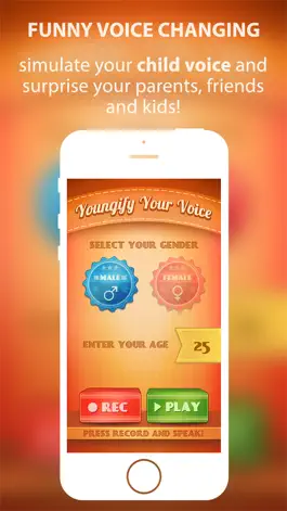 Game screenshot Youngify Your Voice – Simulate Your Child Voice! mod apk
