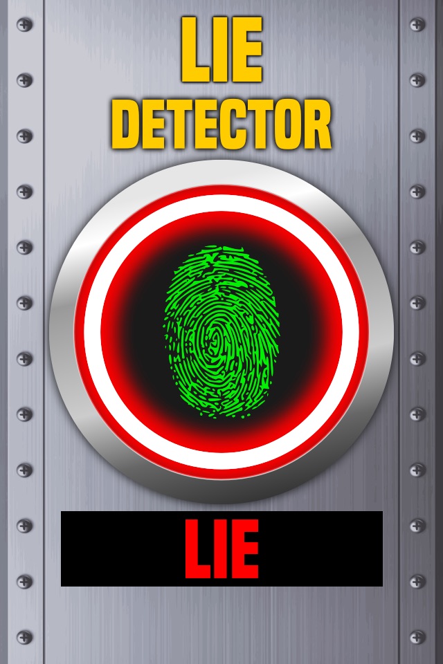 Lie Detector Fingerprint Scanner Truth or Lying Touch Test HD + screenshot 2