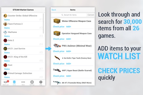 Market Monitor for STEAM Community games - Pro Version screenshot 2