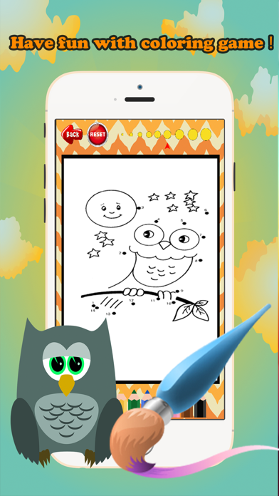 How to cancel & delete Brain dots Coloring Book - coloring pages dot games free for kids and toddlers from iphone & ipad 3