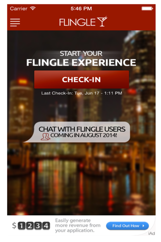 Flingle! Send & Receive Drinks screenshot 2