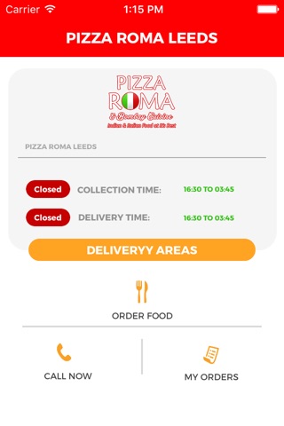 PIZZA ROMA LEEDS screenshot 2