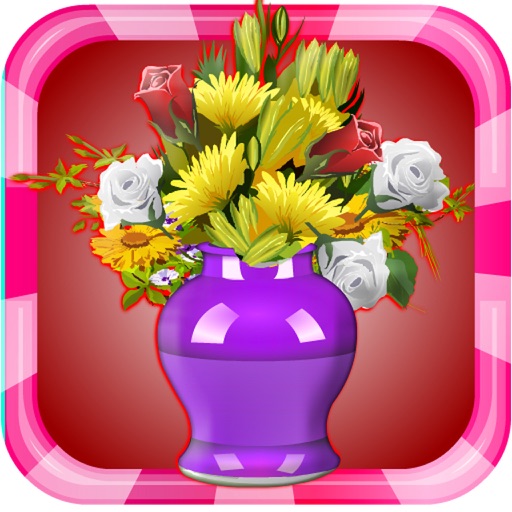 Coloring Book Flowers icon