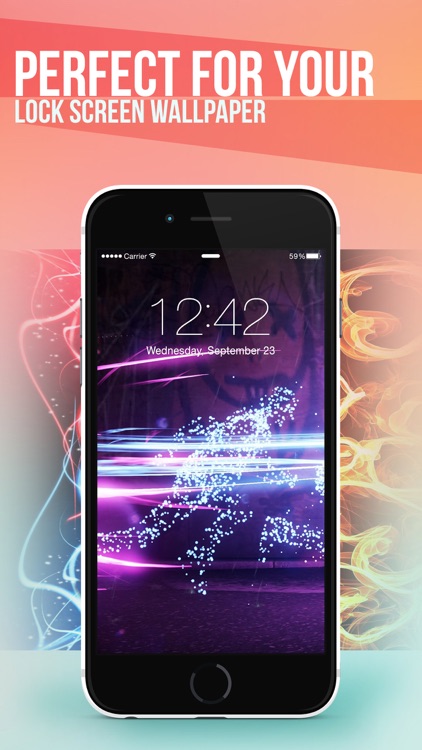 Neon Wallpapers & Backgrounds for iPhone,iPad,iPod screenshot-3