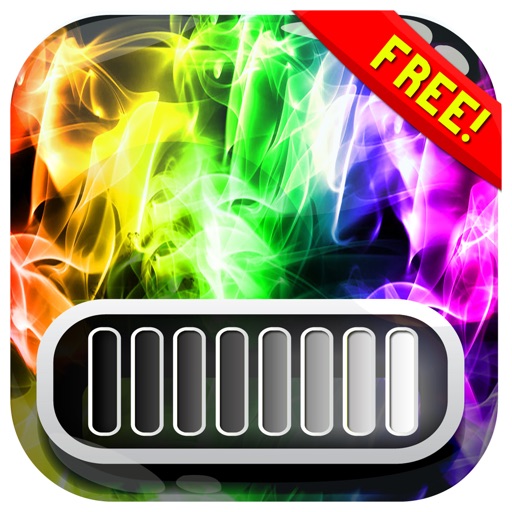 Frame Lock - Neon Lights : Screen Photo Maker Overlays Wallpapers Free Edition