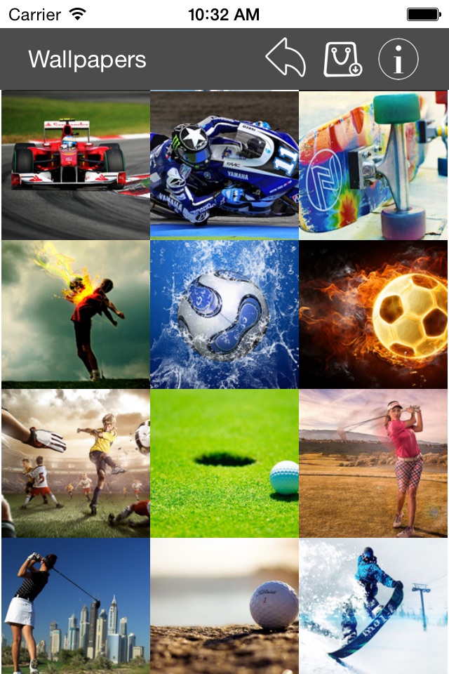 Wallpapers Collection Sport Edition screenshot 3