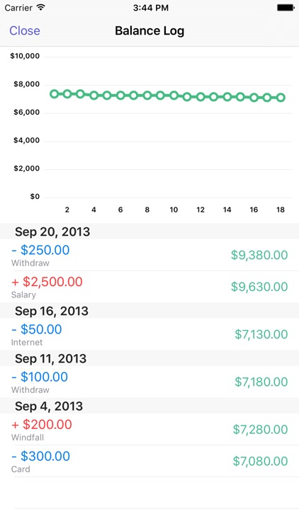 Spendable - Managing Balance screenshot-4