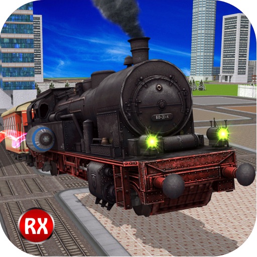 Flying Train 3D: Locomotive Fury iOS App