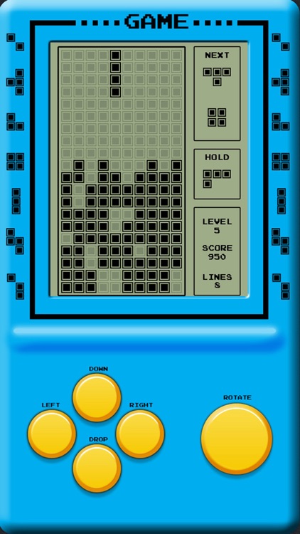 Classic Brick Game - Retro Block Style screenshot-4