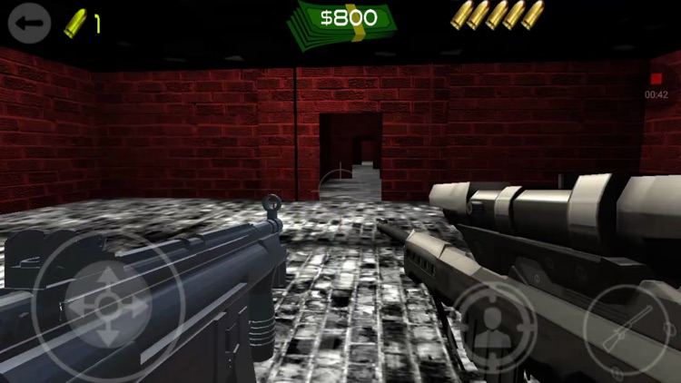 Escape the Dark Corridors Machine Gun Kill (an fps zombie sniper headshot game)