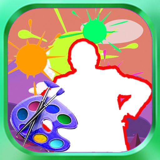 Coloring Book Kids Mr Bean App Edition icon