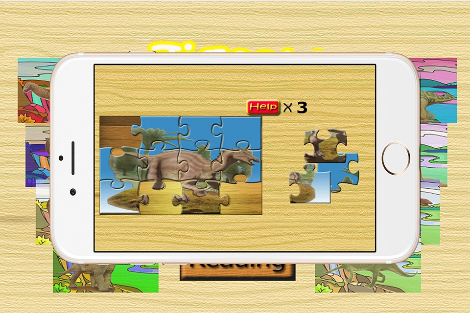 dinosaurs jigsaw puzzles for kids preschool screenshot 3