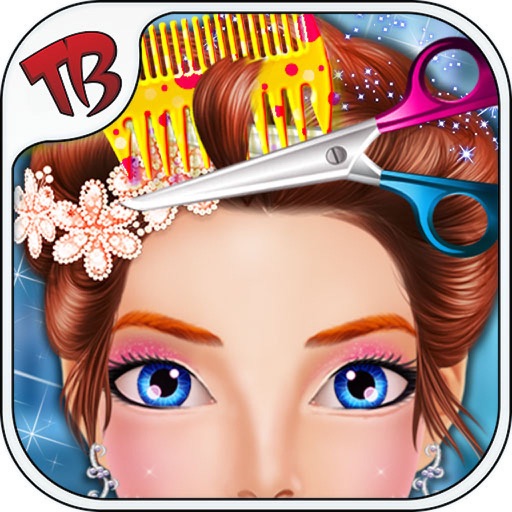 Cute Little Princess Hair Salon - This Game for Baby and Girls Icon
