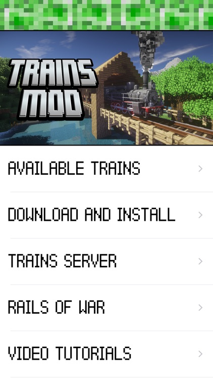 TRAIN MOD - Trains Simulator Mods for Minecraft PC Pocket Guide Edition