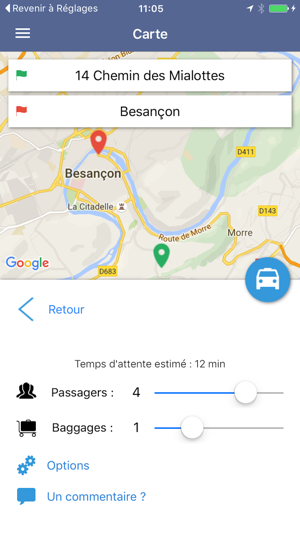 Taxi Besancon(圖3)-速報App