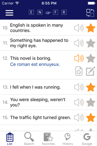 English - French Common Phrases Education Common Phrases