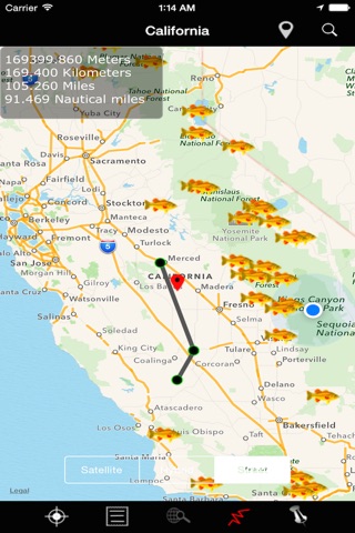 California: Lakes and Fishes screenshot 2