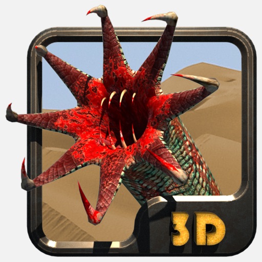 Worm of Death 3D Icon