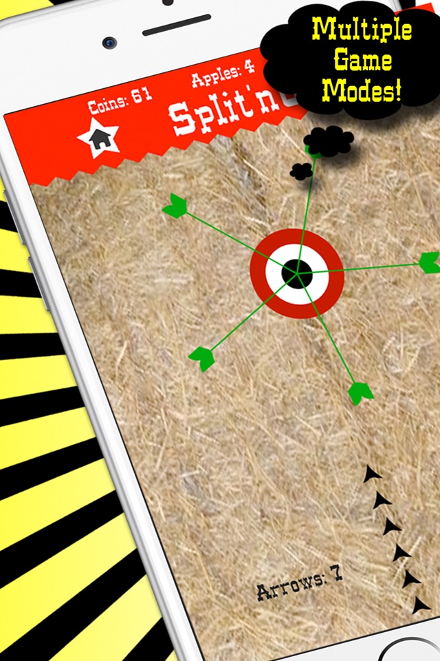 Twisty Arrow Ambush Games - Tap And Shoot The Spinning Circle Wheel Ball Game screenshot 4