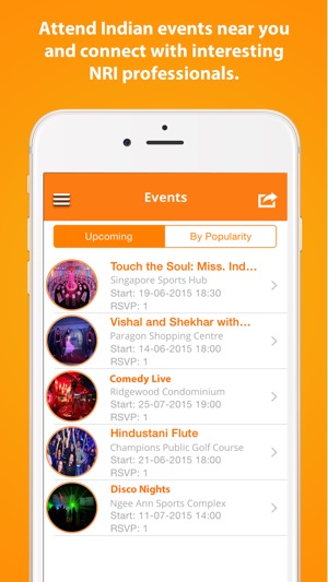 IndiansInSG #1 App to connect with India